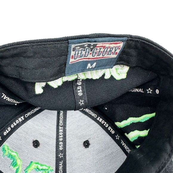 Old Glory Original Monster Washington DC Power City Fitted Hat Size M Signed - Picture 11 of 12